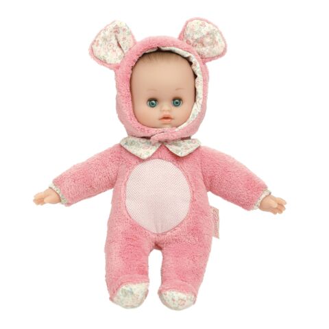 Petitcollin Puppe 28 cm Anibabies Souricette